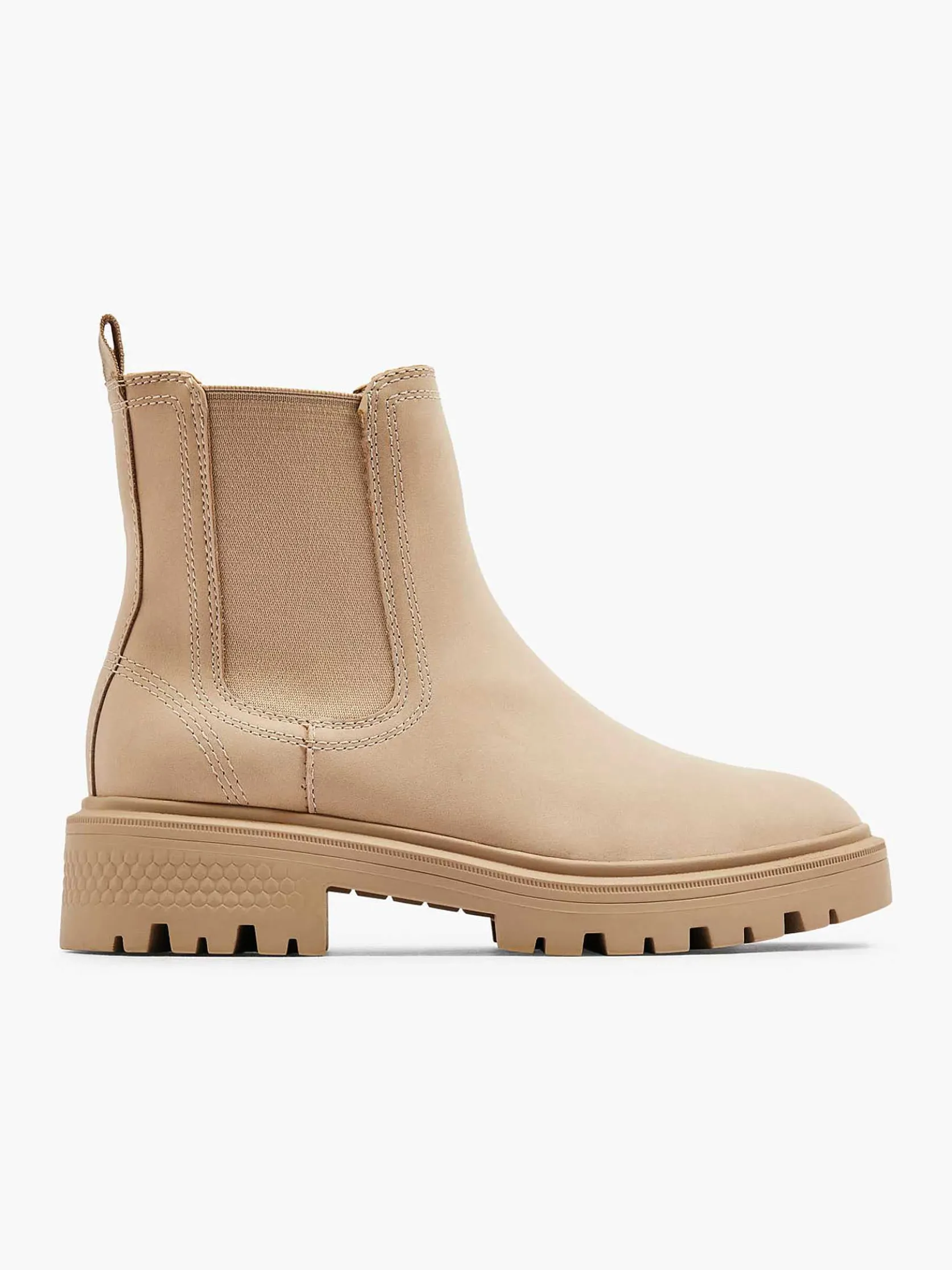 Beige Chelsea Boot