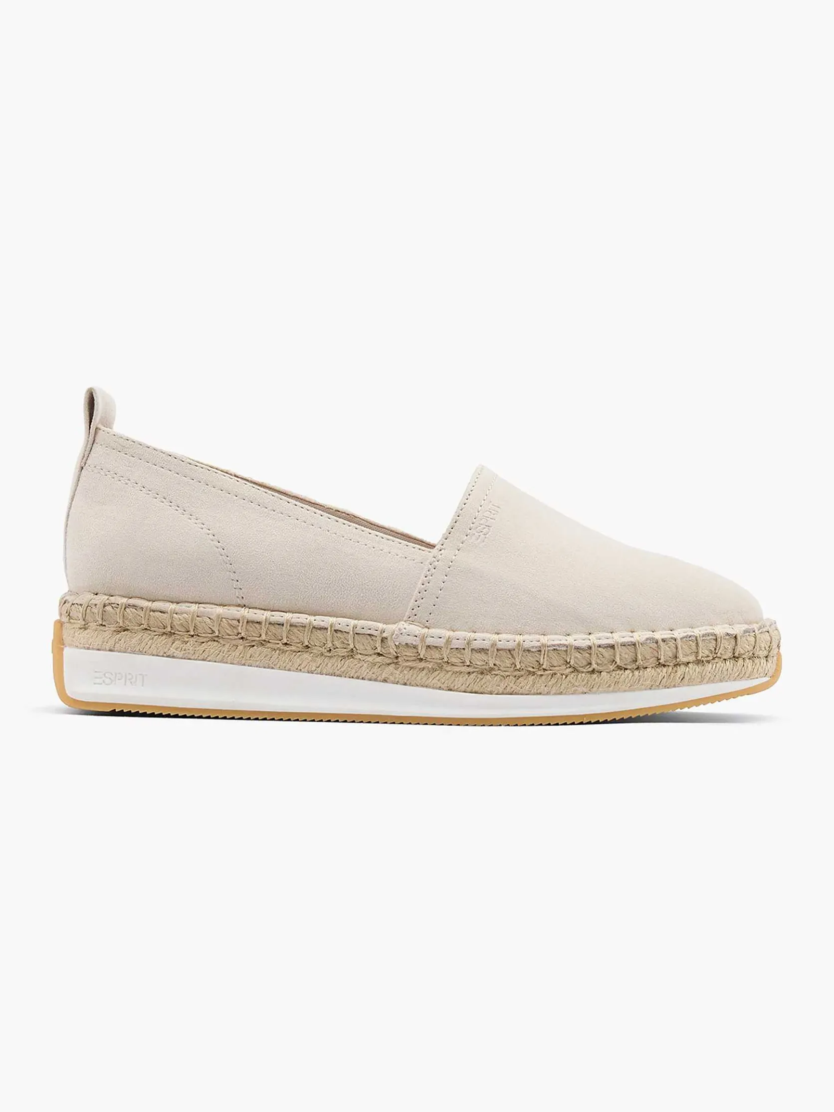 Beige Platform Espadrille