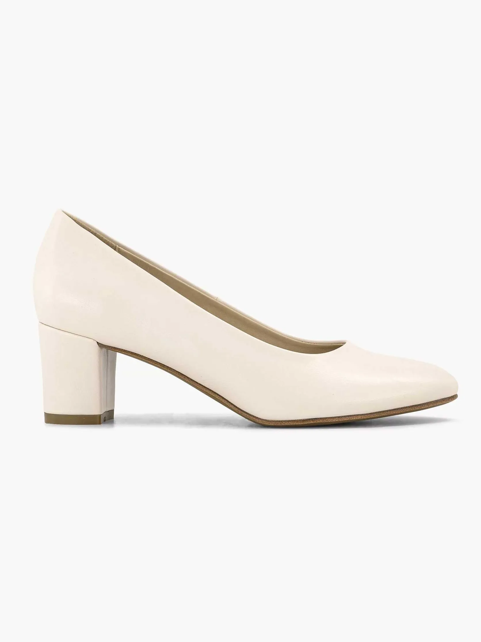 Beige Pump Blokhak