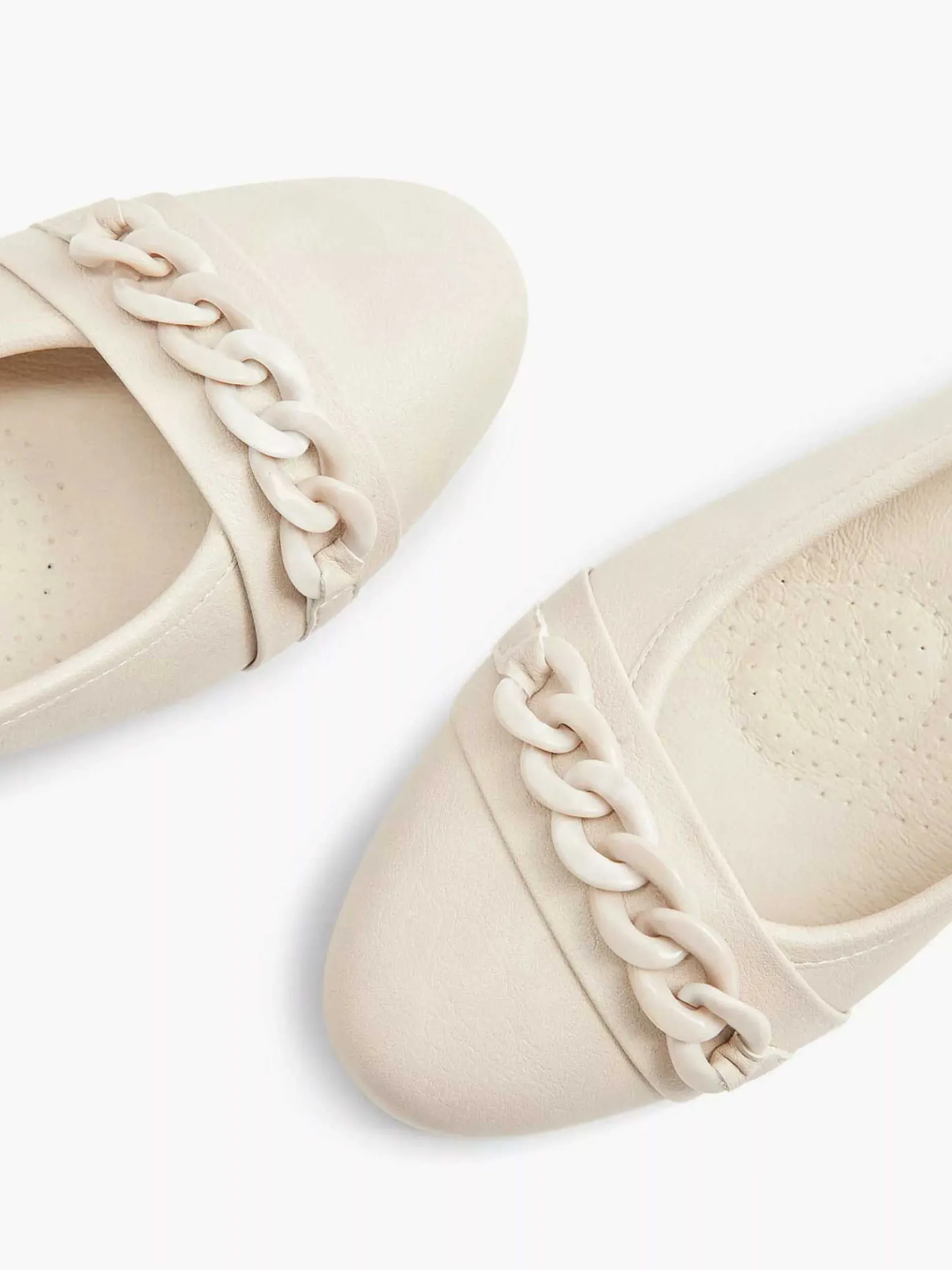 Beige Pump Sierketting