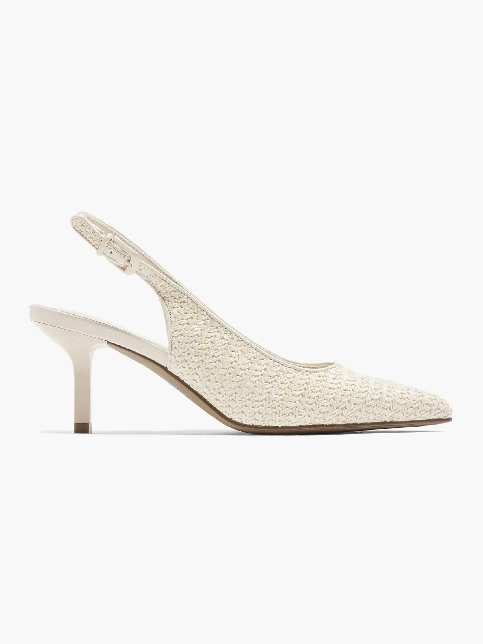 Beige Slingback Pump