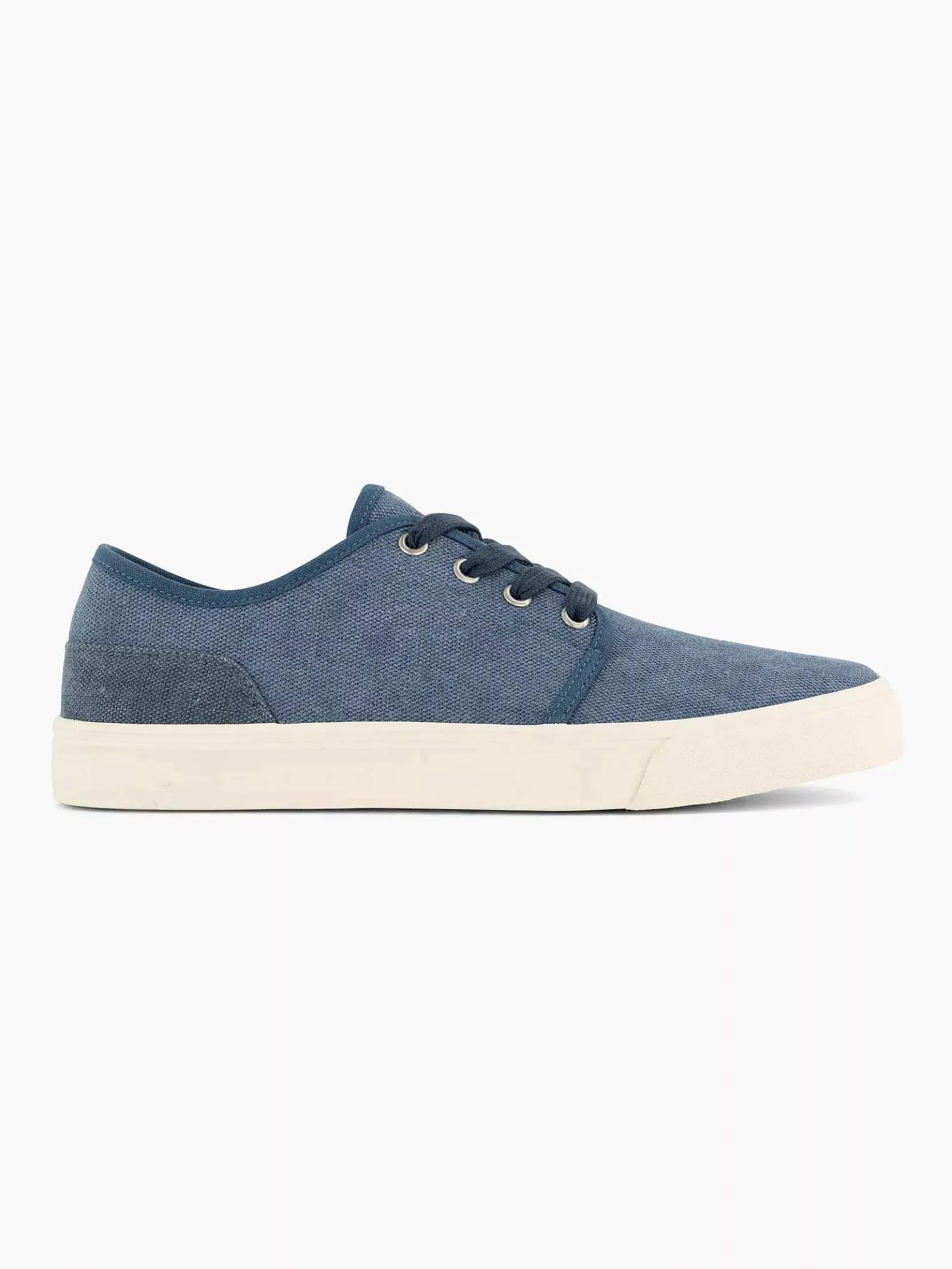 Blauwe Canvas Sneaker
