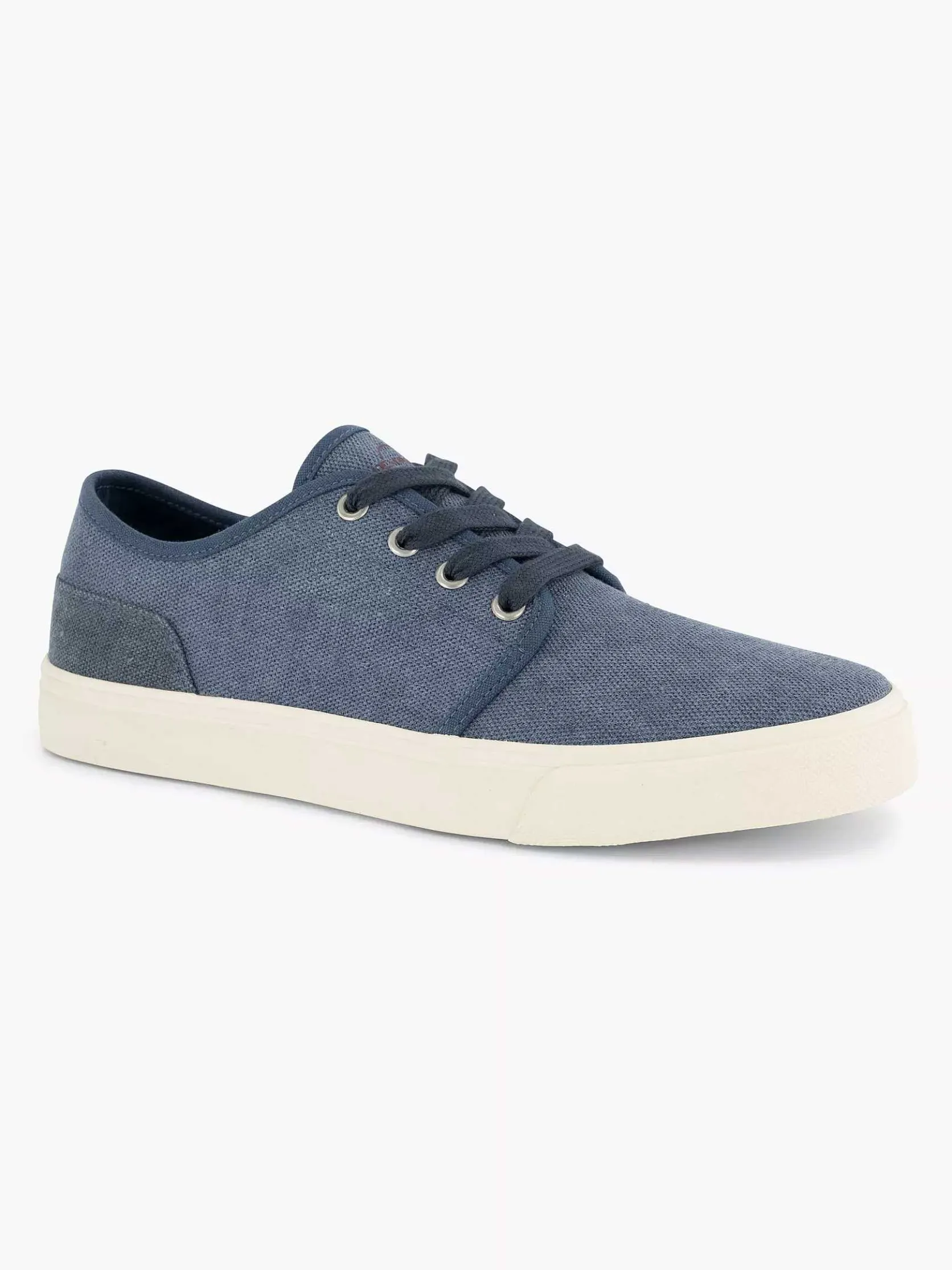 Blauwe Canvas Sneaker