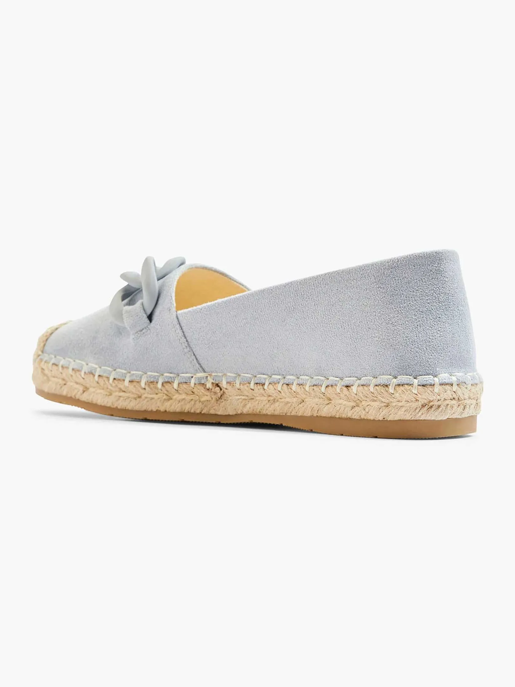 Blauwe Espadrille Sierketting