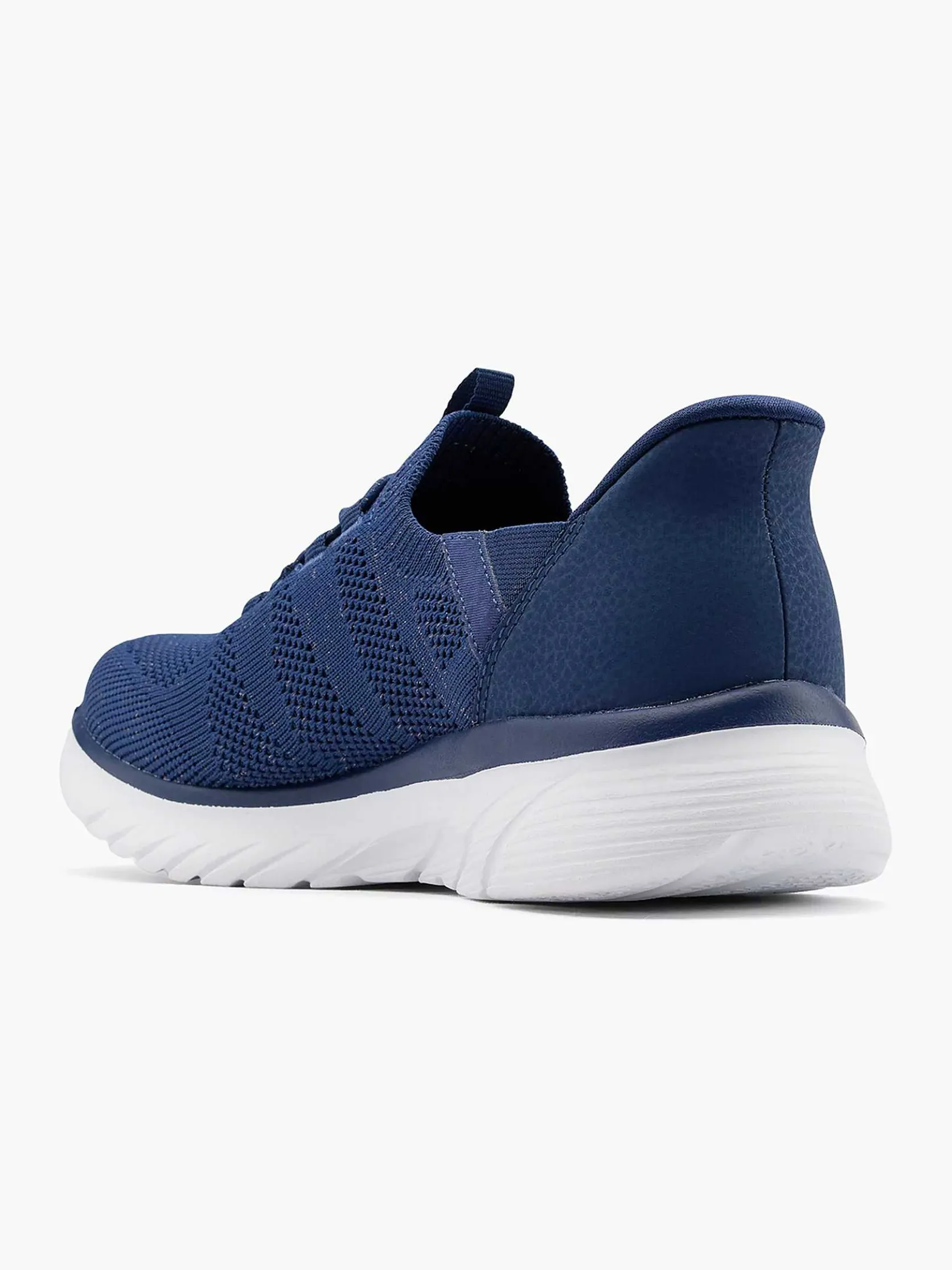 Blauwe Sneaker Swift Fit - Hands Free Memory Foam