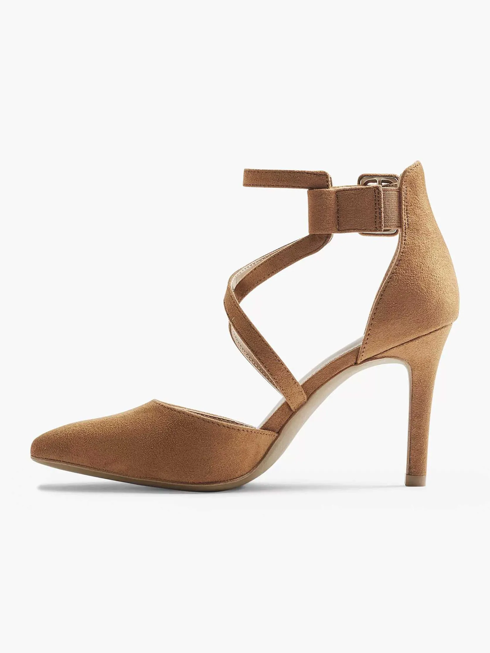 Bruine Pump Gespsluiting