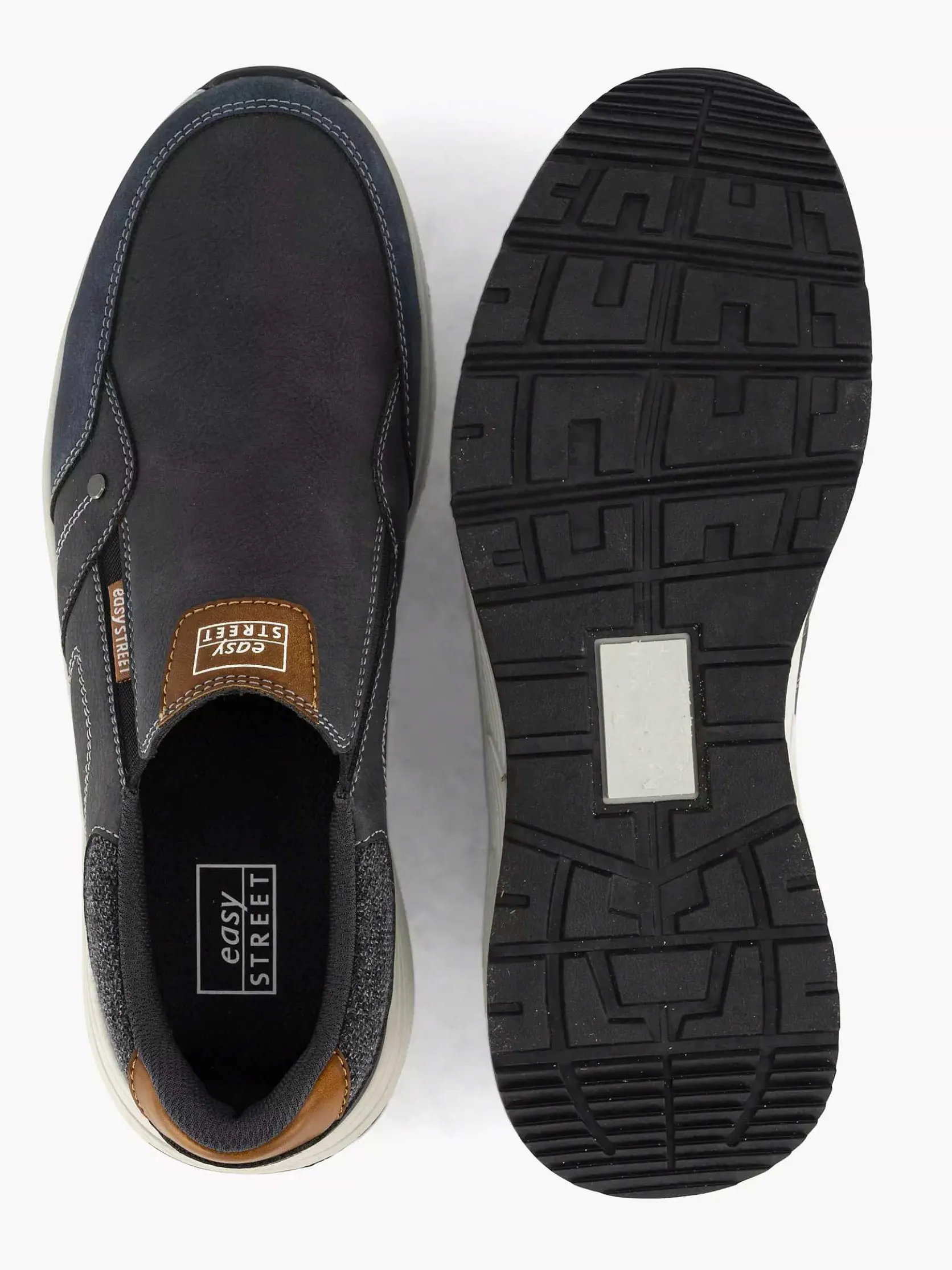 Donkerblauwe Comfort Instapper