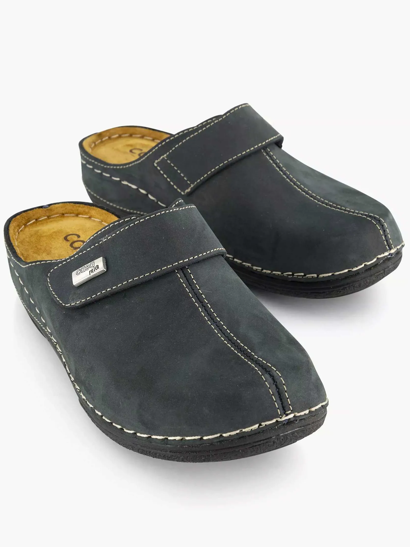 Donkerblauwe Slipper