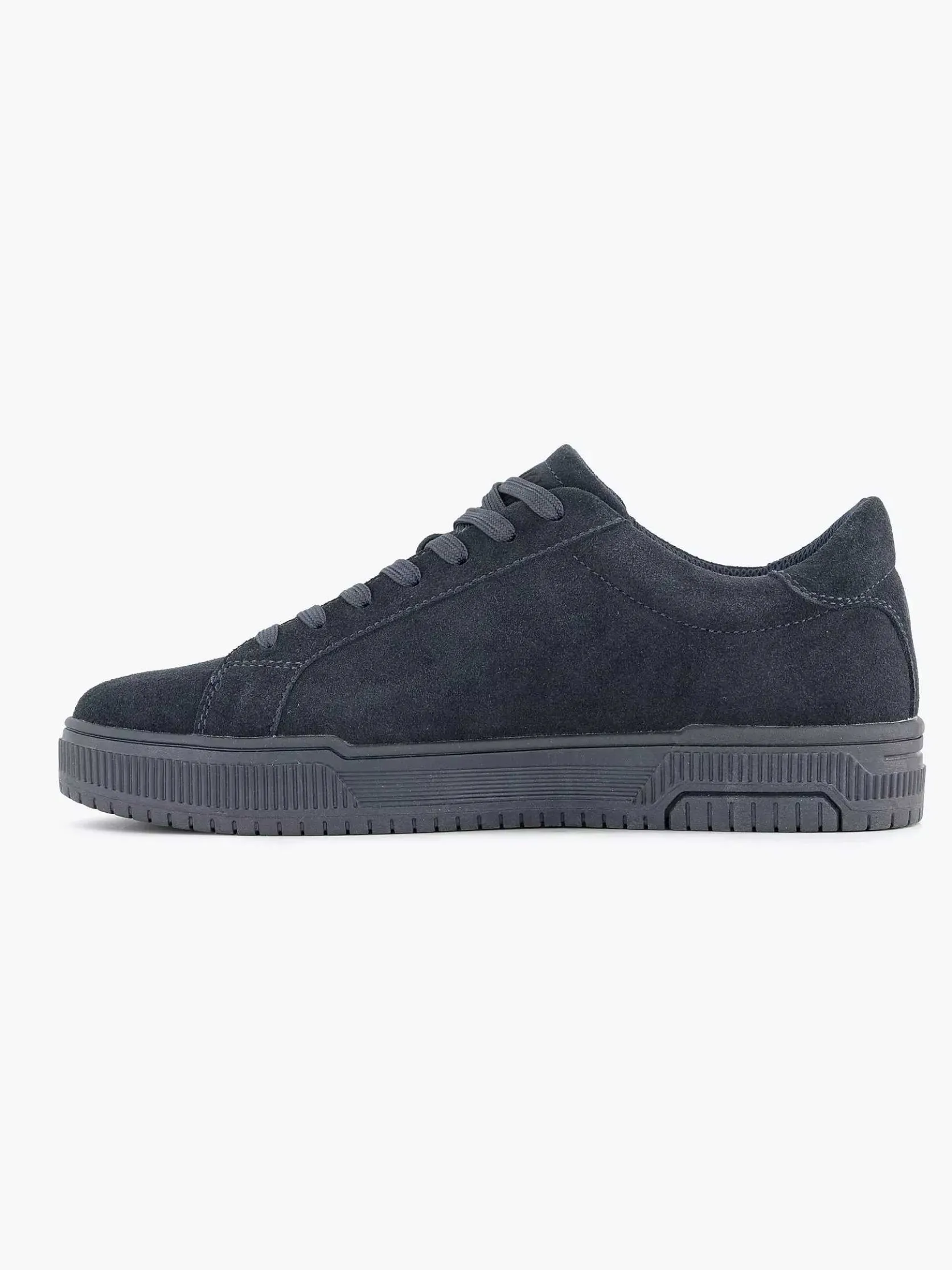 Donkerblauwe Suede Sneaker