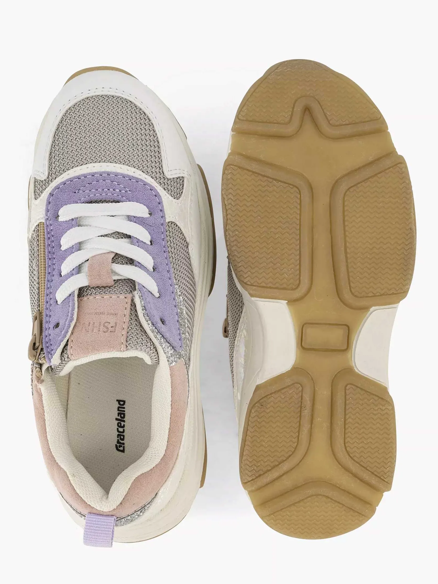 Gekleurde Chunky Sneaker Glitters