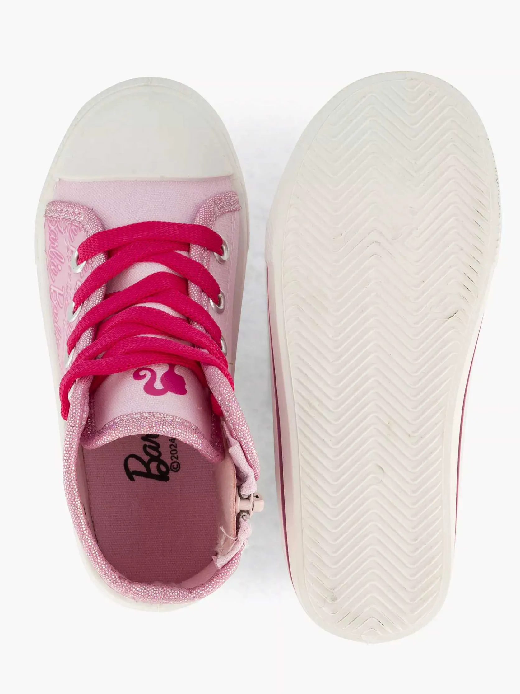 Roze Hoge Sneaker