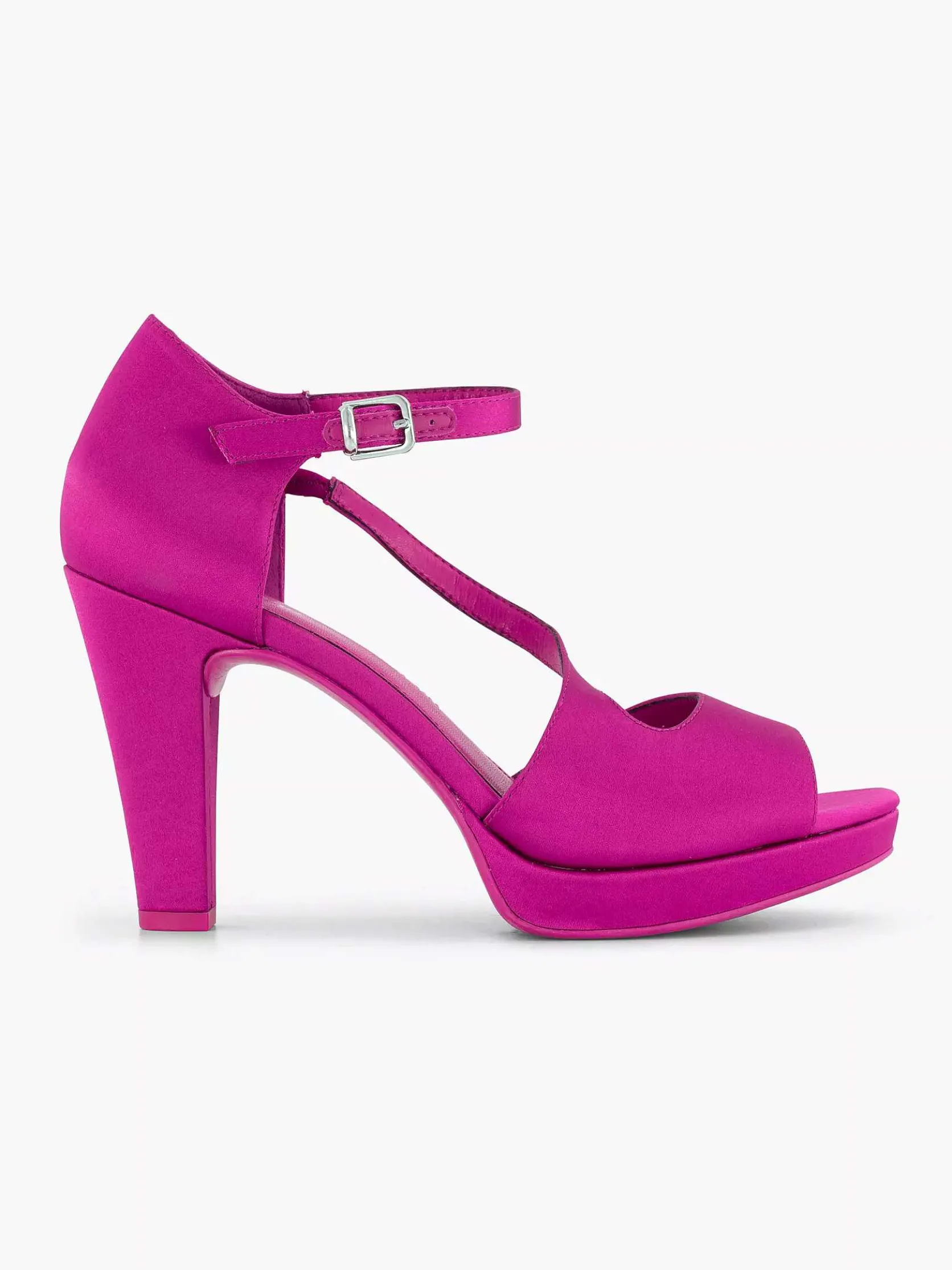 Roze Pump Satijn