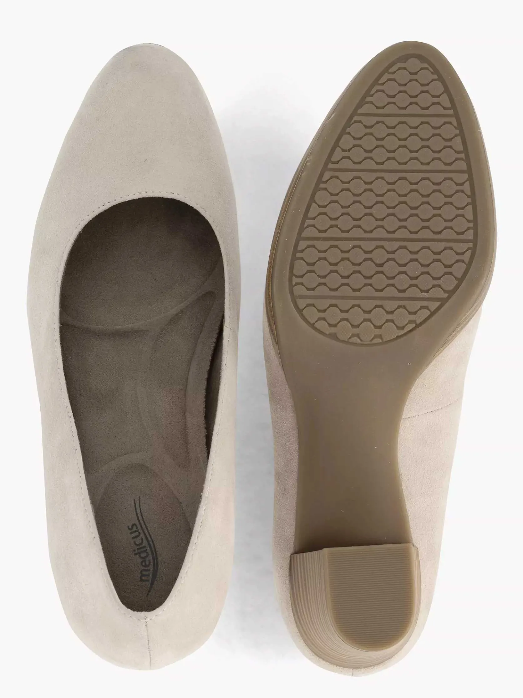 Taupe Beige Comfort Pump