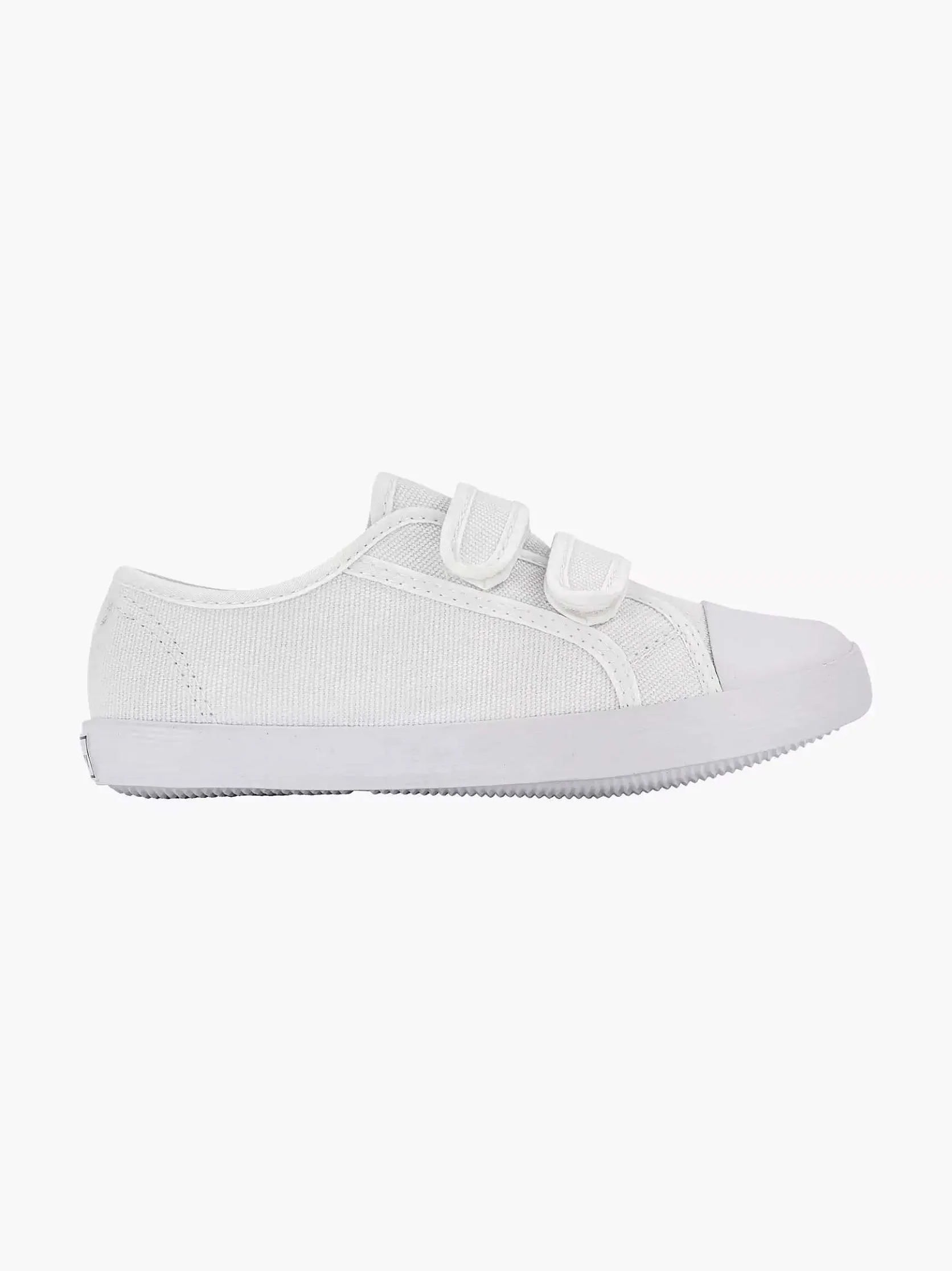 Witte Gymschoen Klittenband