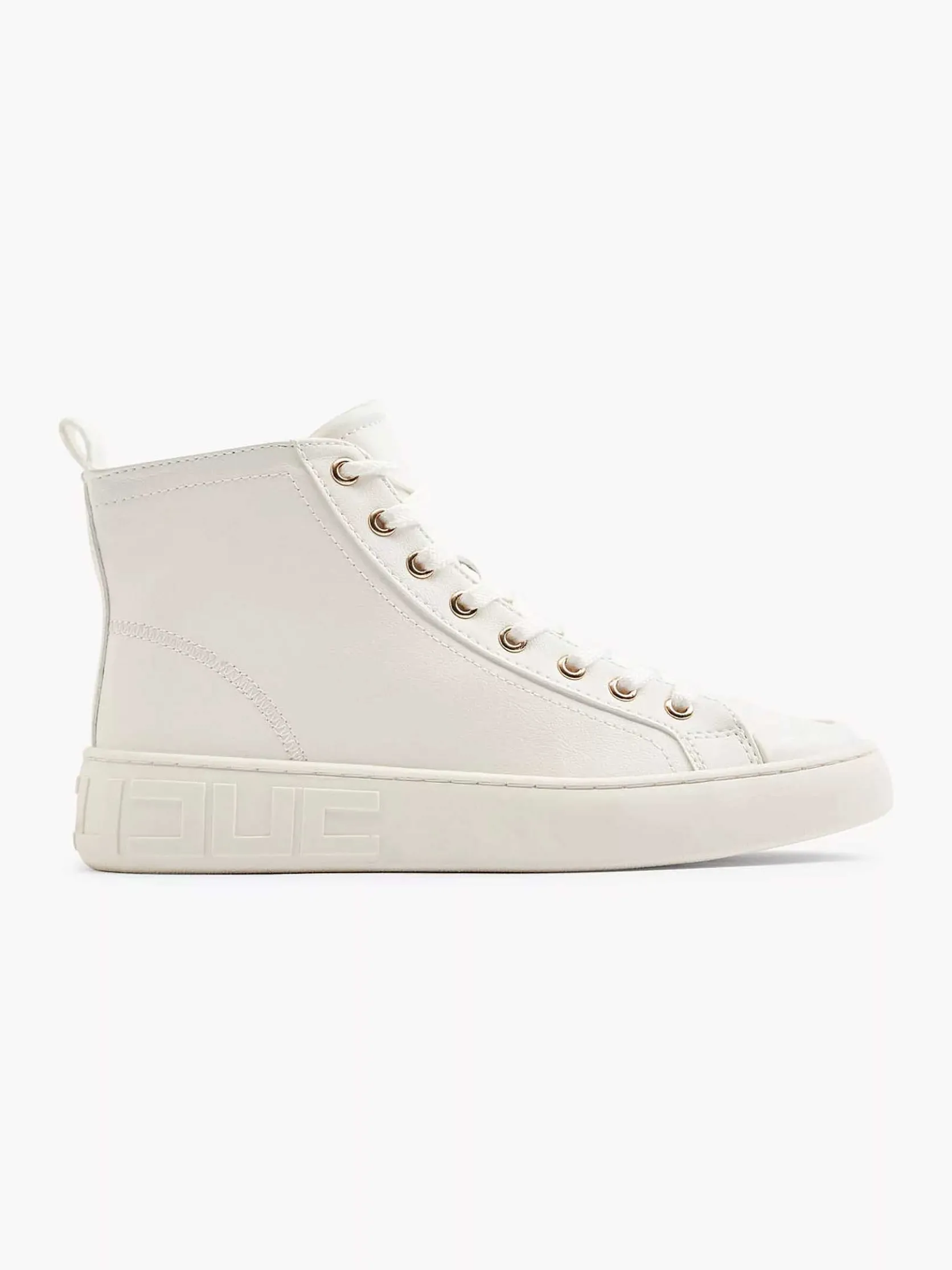 Witte Hoge Sneaker
