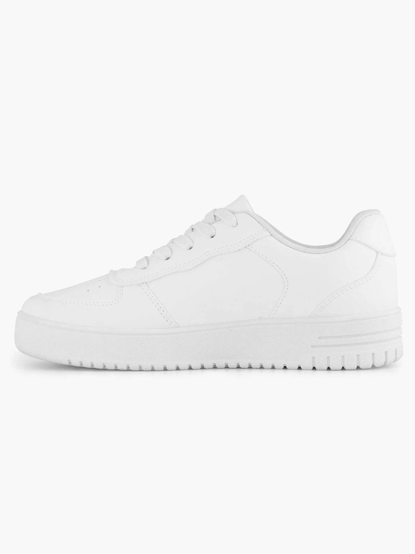 Witte Platform Sneaker