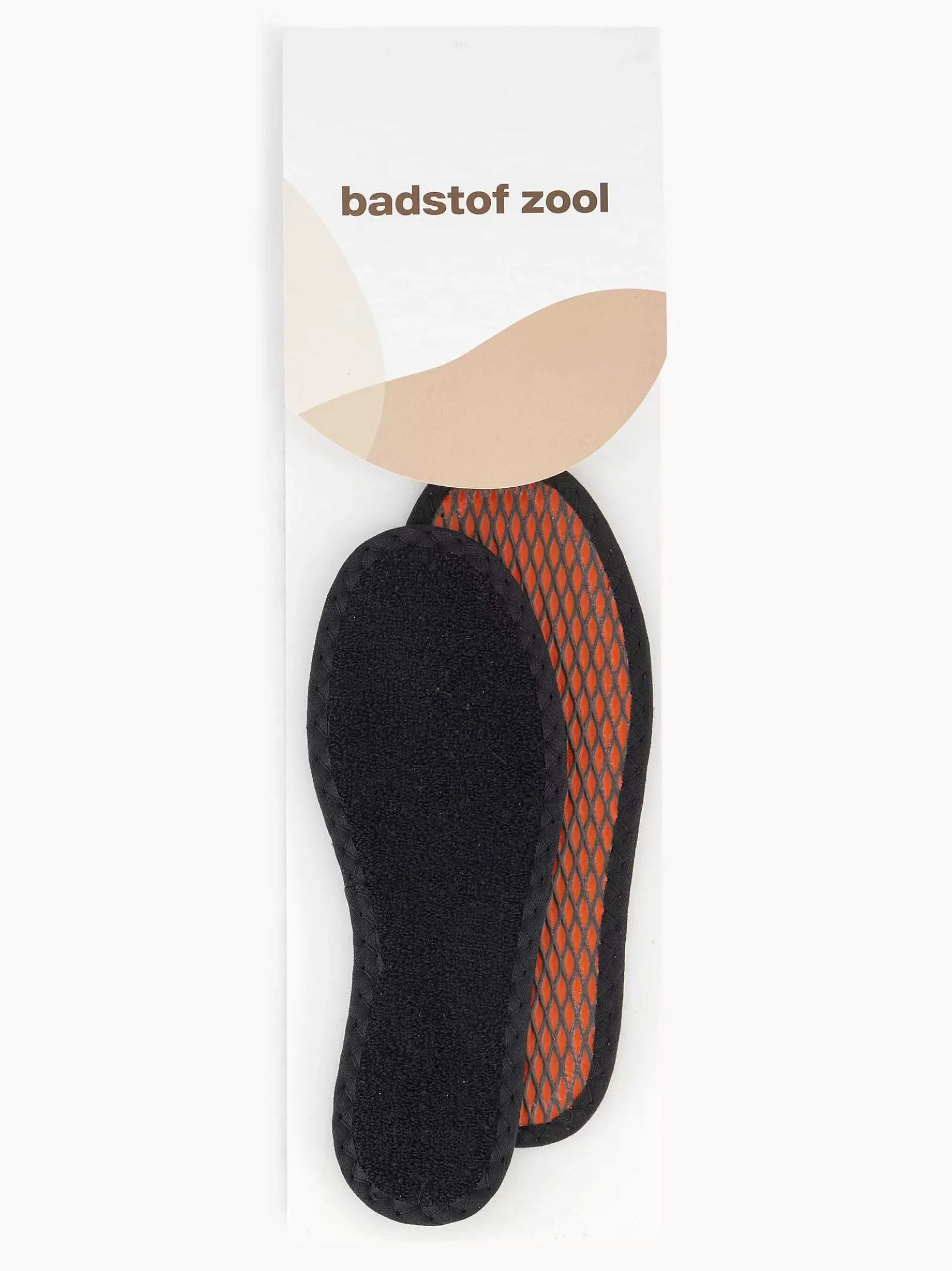 Zwarte Badstof Zool 31-32