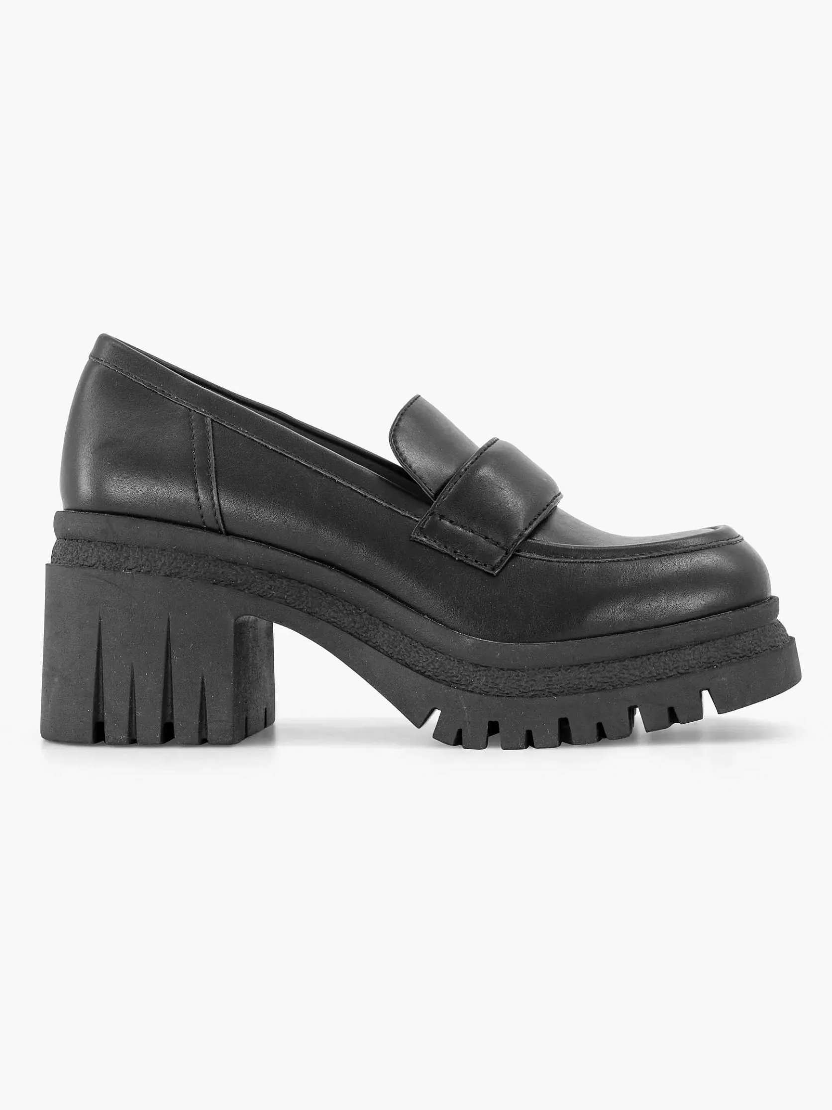 Zwarte Platform Loafer