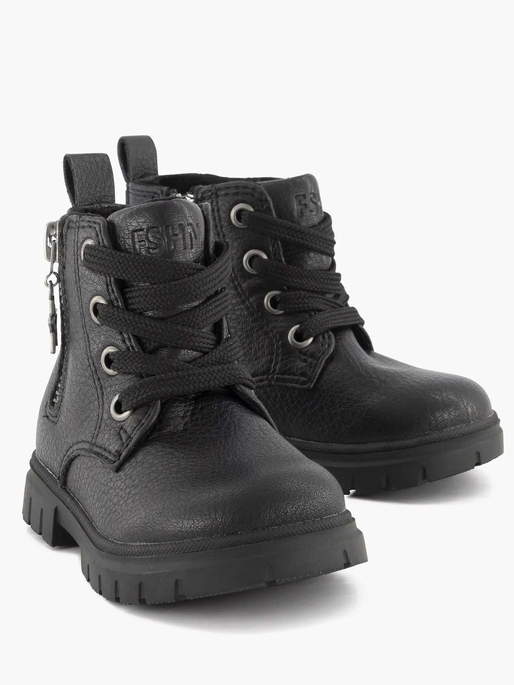 Zwarte Veterboot Sterretje